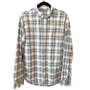 J. Crew Men’s Button Down shirt lightweight Oxford Cloth - EUC